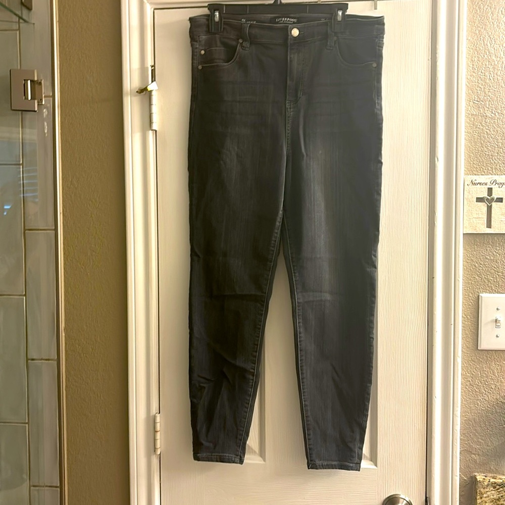 Liverpool High Rise Ankle Jeans SZ 14 ( 32 )